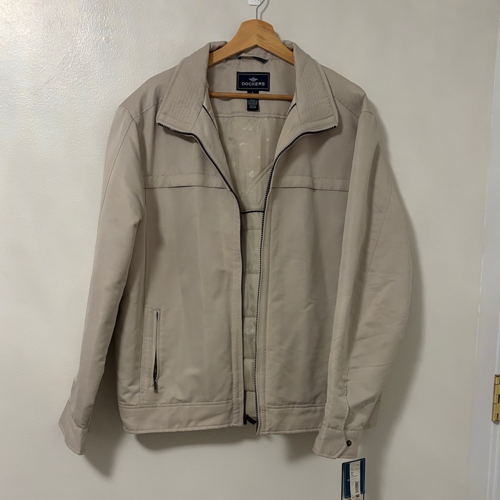 Dockers Men's Light Beige Jacket